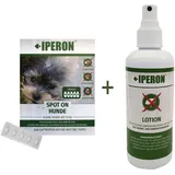 5 x 5 x 1 ml SPOT-ON kleiner Hund & 5 x 200 ml Lotion im Set IPERON®+Zeckenhaken