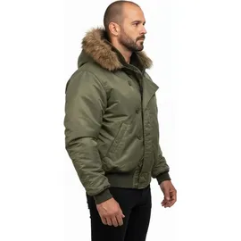 Sturm Bundeswehr und Freizeitshop US N2B Fliegerjacke oliv, XL - Grün - XL