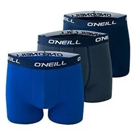 O'Neill Boxershorts unifarben blau S 3er Pack