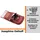 Josephine Osthoff Handtaschen-Manufaktur Josephine Osthoff Geldbörse unisex Portemonnaie bordeaux