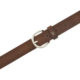 Mustang Damengürtel Leder 2,5 cm Braun 100
