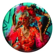 G-C Love Trays Dekotablett S, Lady 17,7cm