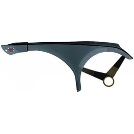 HEBIE Dolphin Kettenschutz 391 Kettenschützer für 3-fach Kurbeln - Schwarz / Klar