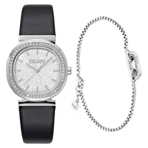 DKNY Evening Watch Set Leder 30 mm DK1L083L0015