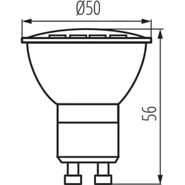 Kanlux S.A. Kanlux 34960 TOMIlv2 LED 1.2W GU10-TW Spot