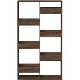 vidaXL Raumteiler Braun Eichen-Optik 100x33x175 cm Holzwerkstoff