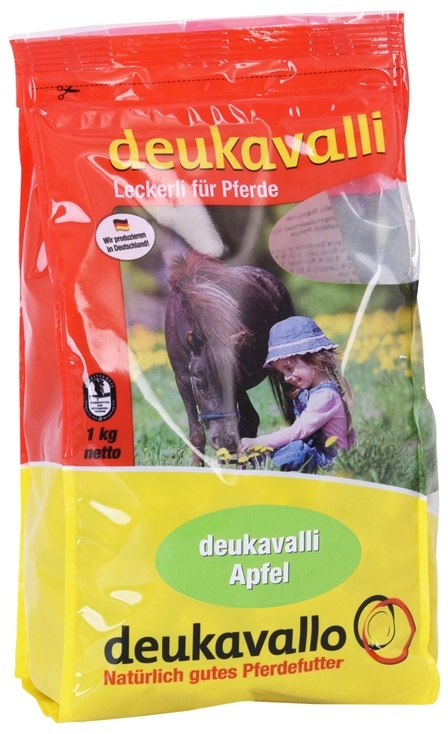 deukavalli Pferdeleckerlies - Apfel, 1kg