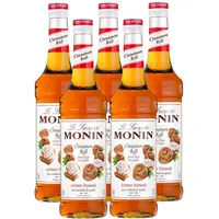 Monin Sirup Cinnamon Roll 700ml - Cocktails Milchshakes (5er Pack)