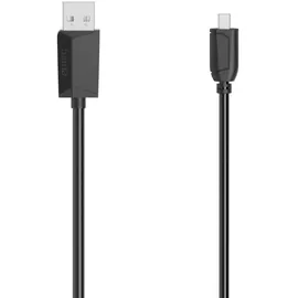 Hama USB-A auf Mini-USB 1,5 m Schwarz
