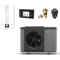 WOLF Luft/Wasser-Wärmepumpen-Paket CHA-Monoblock 07/400V mit Bedienmodul und Zubehör - 9146862W02