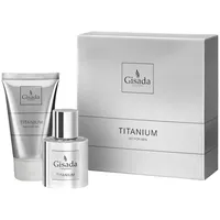 Gisada Herrendüfte Titanium Geschenkset Eau de Parfum Spray 50 ml + Duschgel 100 ml