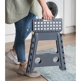 Home4You Klapphocker Grau