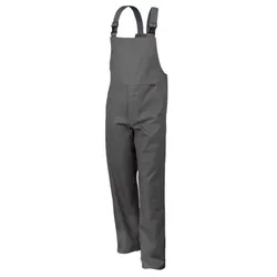 Latzhose "robust" dunkelgrau, Größe 90 - dunkelgrau - 90