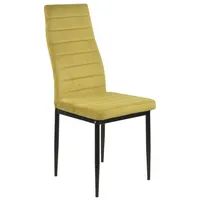 Hti-Living Stuhl Memphis Velvet Curry