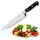 KUPPELS Kochmesser Solid Allzweckmesser 20 cm Schwarz