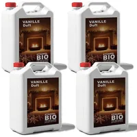 DTPSOFT 5 Liter Bioethanol Premium 100% für Kamin VANILLEDUFT