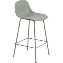 Muuto Fiber Barhocker 65 cm Dusty Green
