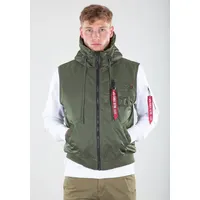 Alpha Industries Hooded MA-1 Vest Gr. M,