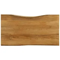 VidaXL Tischplatte mit Baumkante 120x60x2,5 cm Massivholz Mango