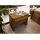 Massivmoebel24 Nachtschrank JANGALI 50 x 35 x 40 cm Braun