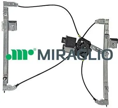 MIRAGLIO Fensterheber rechts mit Elektromotor für VW 6N4959801 6N3837462D 6N3837462C 30/823C