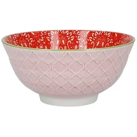 KitchenCraft Gemusterte Müslischale Mehrfarbig 4-tlg.