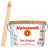 Alpina Wandfarbe Alpinaweiß Das Original mit gratis Rührstab 4 l