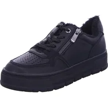 Marco Tozzi Schnürhalbschuh in schwarz | Schwarz