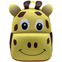 Donau Elektronik DONAU Kindergartenrucksack Giraffe Kunstfaser gelb