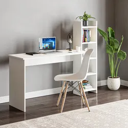 Schreibtisch mit Regal Chagtuniejle 150x45x120 cm Weiß