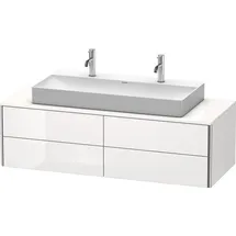 Duravit XSquare Waschtischunterbau wandhängend XS4915, 4 Schubkästen, 1400 x 54,8 cm,