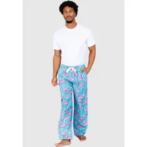 Lousy Livin Schlafhose Pant Greater Flamingos Blau S