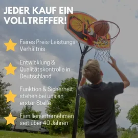 Best Sporting Basketballkorb rot/weiß/blau 45 cm