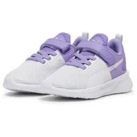 Puma Flyer Runner V PS Sneaker, Lavender ALERT White-Silver Mist, 33 EU - 33 EU