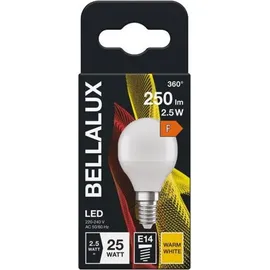 Bellalux LED ST Clas P Lampe, Sockel: E14, Led-glühbirne Mit Matter Oberfläche, 3,3w, warmweiß