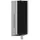 kwc aquarotter gmbh KWC Seifenspender, EXOS, Edelstahl, AP, 120x345x120 mm, Front ESG schwarz,