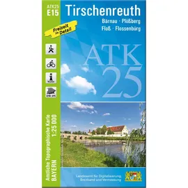 LDBV Bayern Tirschenreuth 1 : 25 000