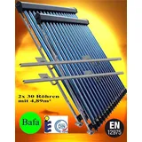 Vakuumröhrenkollektor Röhrenkollektor Solarkollektor HP2x30 Röhren Brutto 4,89m2