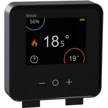 Schneider Wiser Raumthermostat mit Touch-Display schwarz