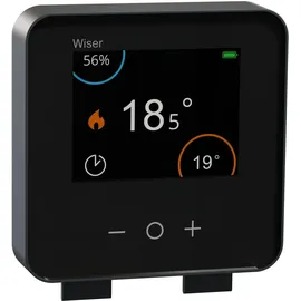 Schneider Wiser Raumthermostat mit Touch-Display schwarz