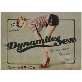 Erotisches Brettspiel Dynamite Sex - Brettspiel für Erwachsene für heiße Momente zu Zweit Sexspiel Erotic Game Adults Only
