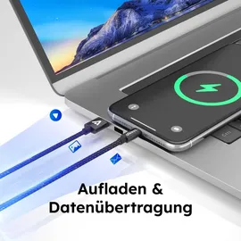 Alkaya USB-A auf Lightning 1 m Schwarz