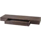 MCW Wandregal H37 80 x 25 x 8 cm Braun
