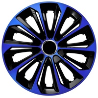 NRM Radkappen Extra Strong, 16 in Zoll, (4-St) 16" Radkappen Komplettset 4 Stück blau|schwarz