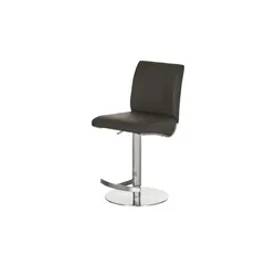 Barhocker Leder  ¦ braun ¦ Maße (cm): B: 42 H: 87 T: 50.0
