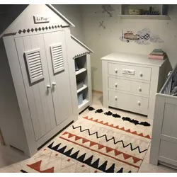 Kinderzimmer-Set II Marseille MDF | 3 Teilig