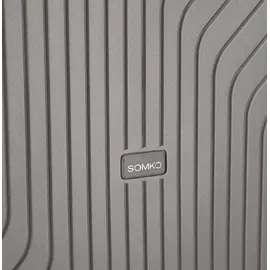 somko Wave Koffer-Set 3-tlg. anthrazit/schwarz