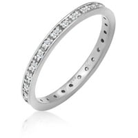 Elli DIAMONDS Aufsteckring Diamant 0.14 ct. 585 Weißgold Ringe Damen