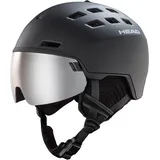 Head Radar Visor 52-55 cm Schwarz