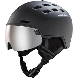 Head Radar Visor 52-55 cm Schwarz